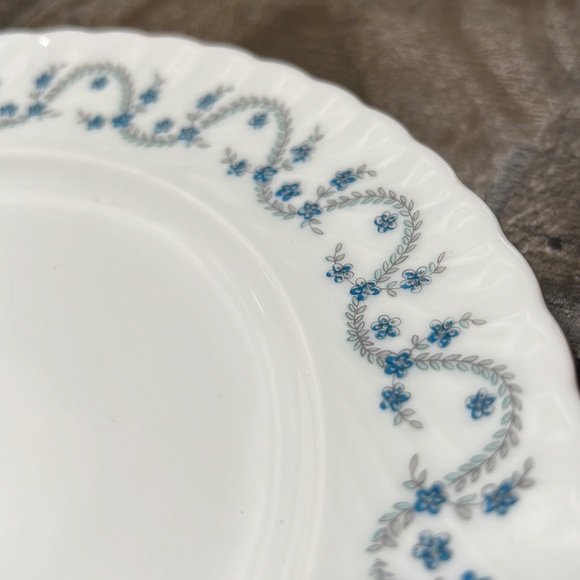 Vintage 40's Royal Tettau Germany Fine Porcelain Dinner Plates Hand Painted Rare - Picture 4 of 6